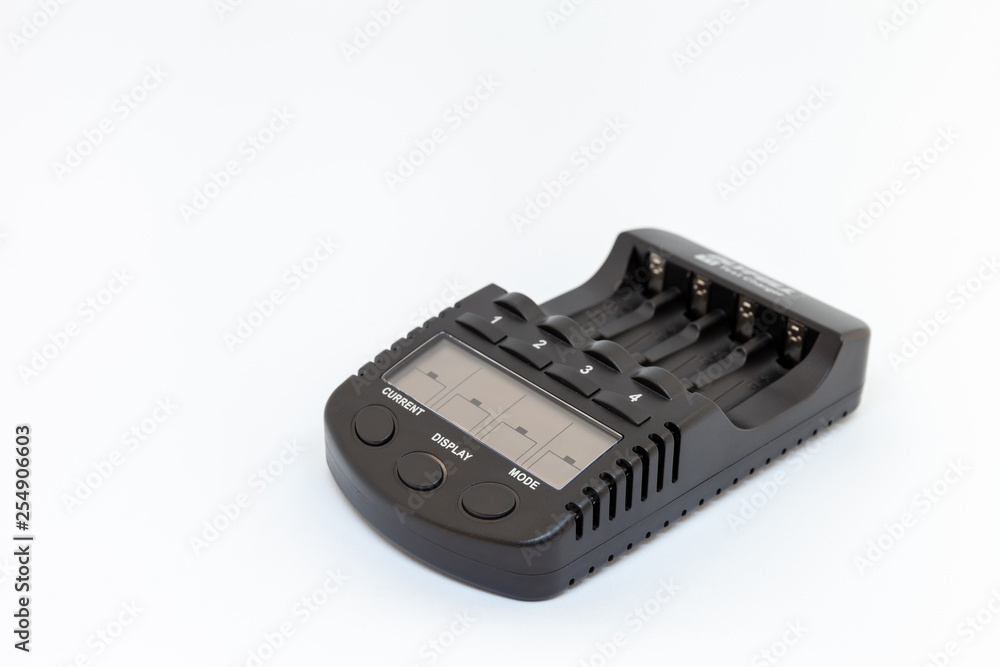 black charger for AA and AAA batteries black charger for AA and AAA batteries