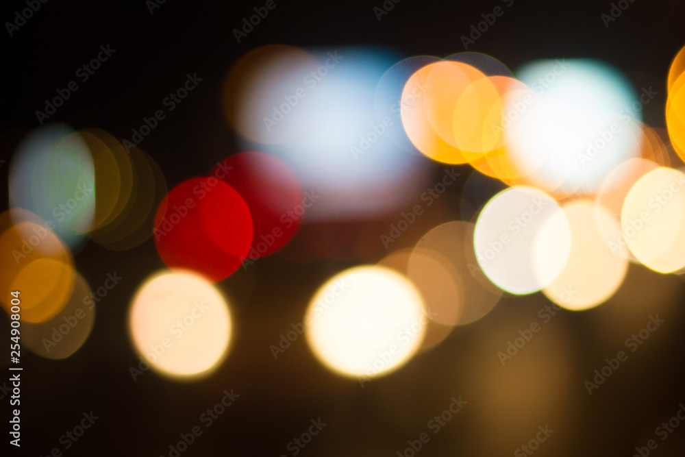 Colorful abstract bokeh Background, City night light bokeh,Party light on night,background defocused Colorful abstract bokeh Background, City night light bokeh,Party light on night,background defocused