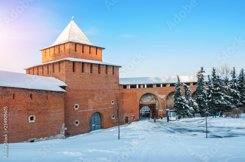 Ивановская башня Нижегородского Кремля The Ivanovskaya Tower of the Nizhny Novgorod Kremlin