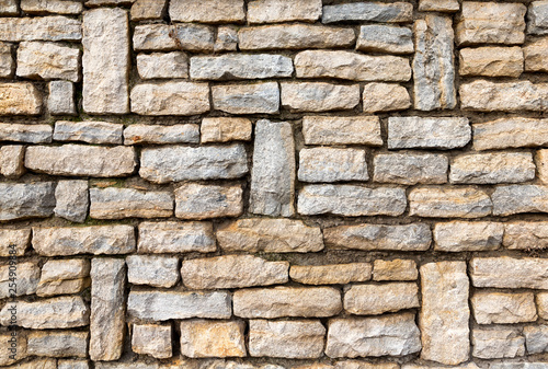 Pattern gray stone wall texture