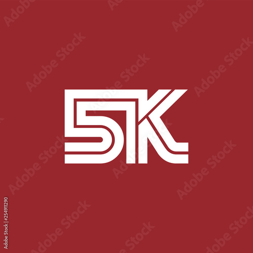 Initial Letter Linked Design Logo Template