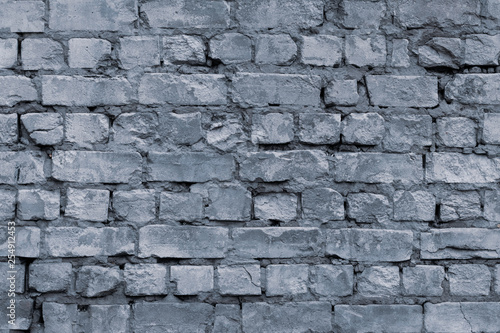 Vintage gray grunge cement brick wall, great design for any purposes. Gray stone background. Old gray grunge stone background. Space texture. Cement wall texture background. Gray grunge cement brick 