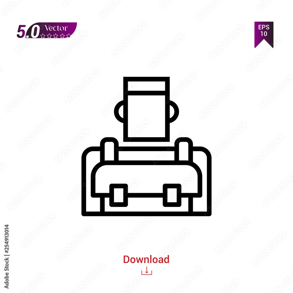 Outline student icon isolated on white background. Best modern. Graphic design, mobile application, beauty icons 2019, user interface. Editable stroke. EPS10 format vector Outline student icon isolated on white background. Best modern. Graphic design, mobile application, beauty icons 2019, user interface. Editable stroke. EPS10 format vector