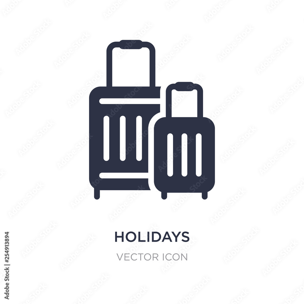 holidays icon on white background. Simple element illustration from Technology concept. holidays icon on white background. Simple element illustration from Technology concept.