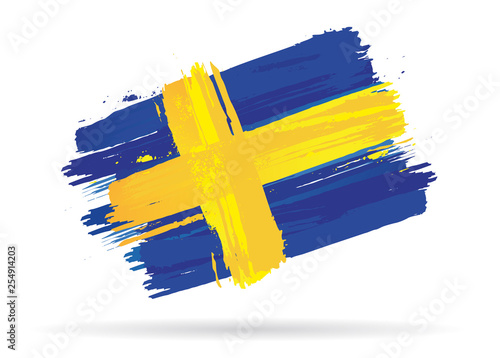 drapeau de la Suède