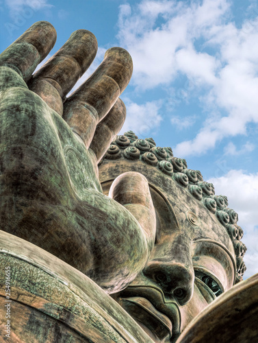 Foto Fearlessness Gesture Tian Tan Buddha