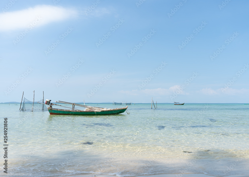 fishing boat in Phu Quoc
