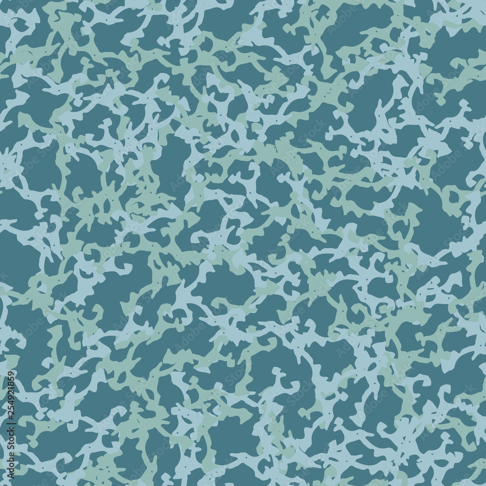 Marine camouflage of various shades of blue colors Marine camouflage of various shades of blue colors