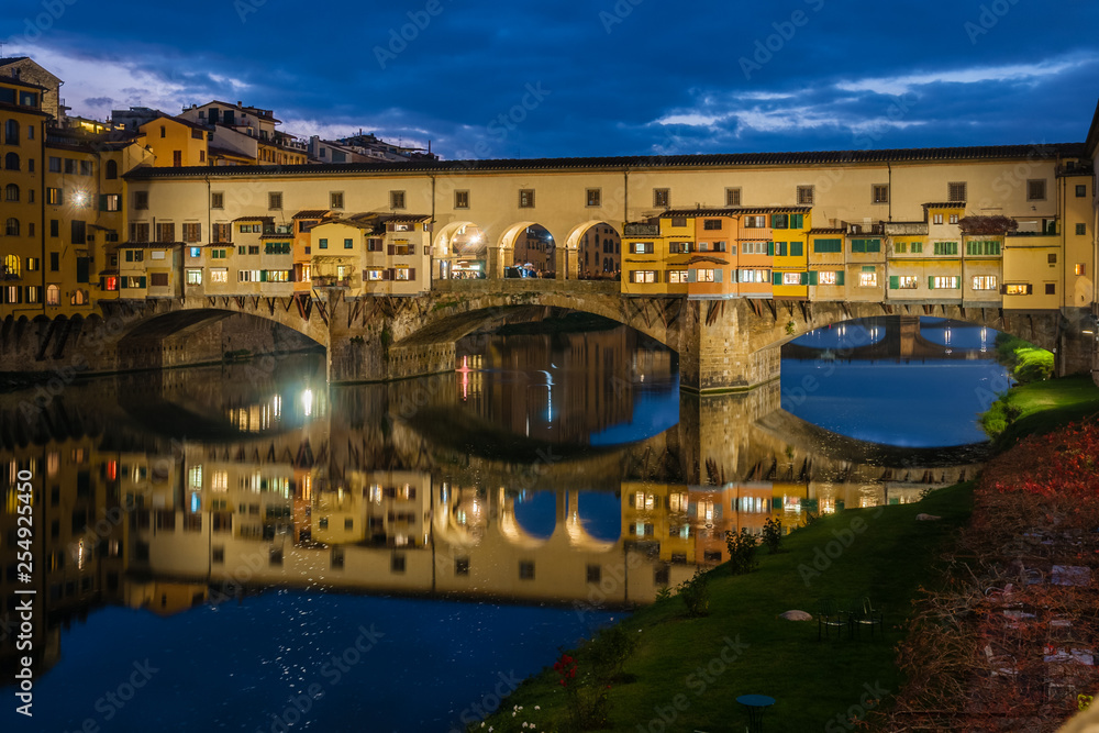 Florence - Ponte Vecchio de nuit