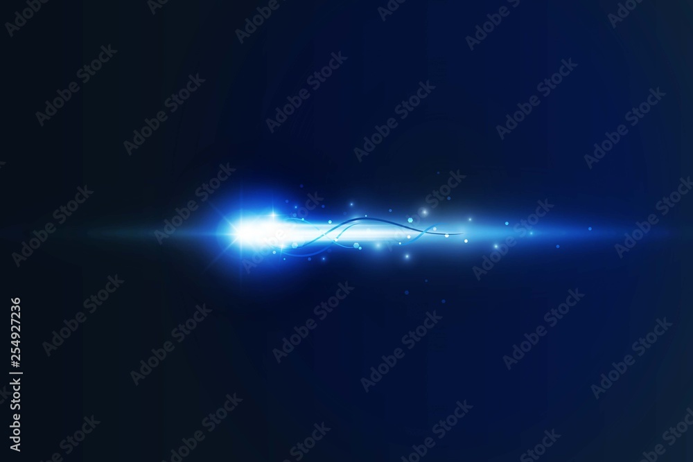 Abstract Arrow Light out technology background Hitech communication concept innovation background, vector illustration