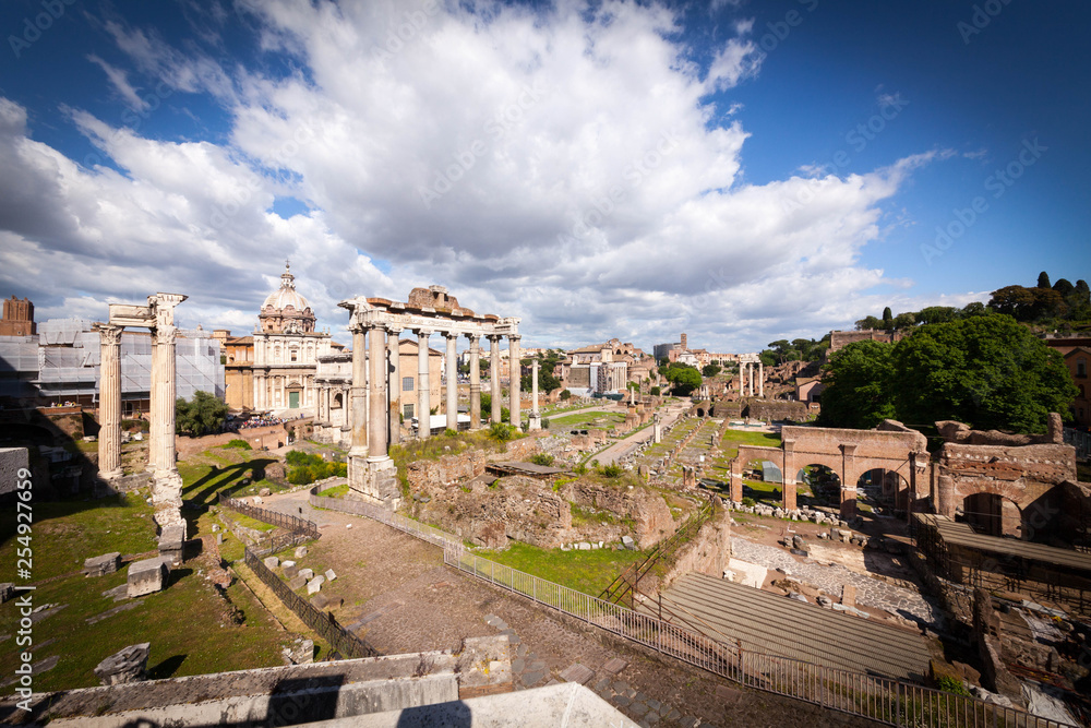 Ancient ruins Rome, Italy