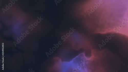 clouds of smoke in the fog abstract texture, 3d render purple pink