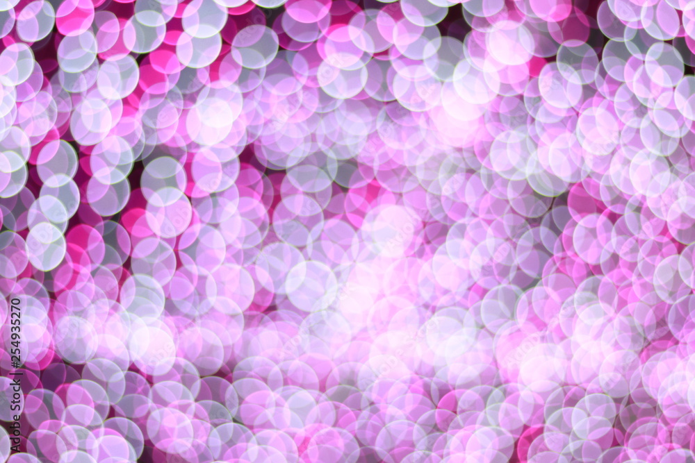 Abstract bokeh color Lights background, Merry Christmas and happy New Year background