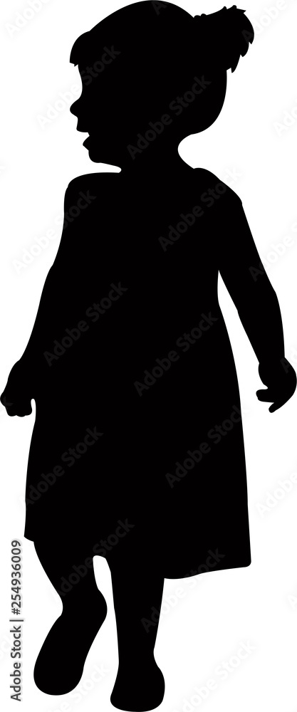 a girl walking body silhouette vector a girl walking body silhouette vector