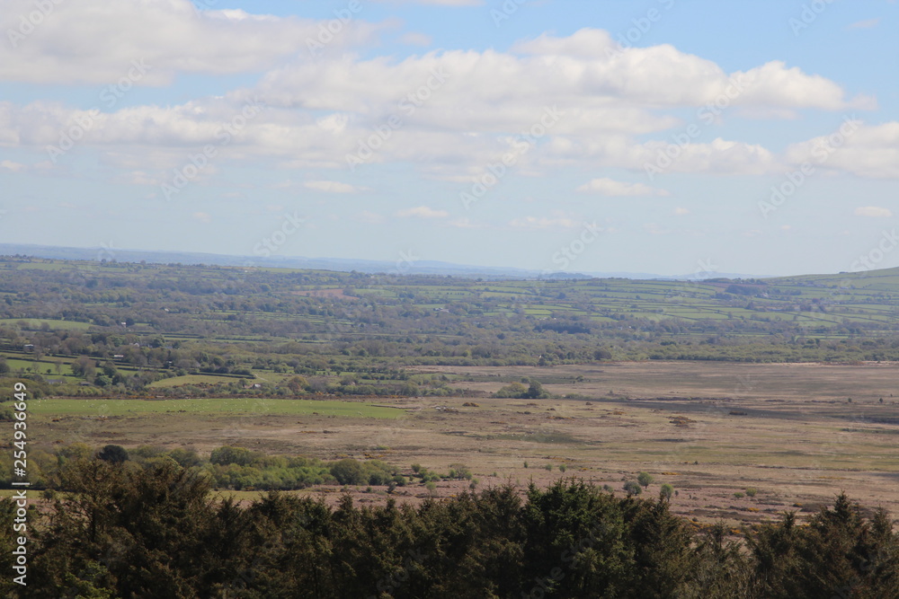 Obraz premium panoramic view of a landscape
