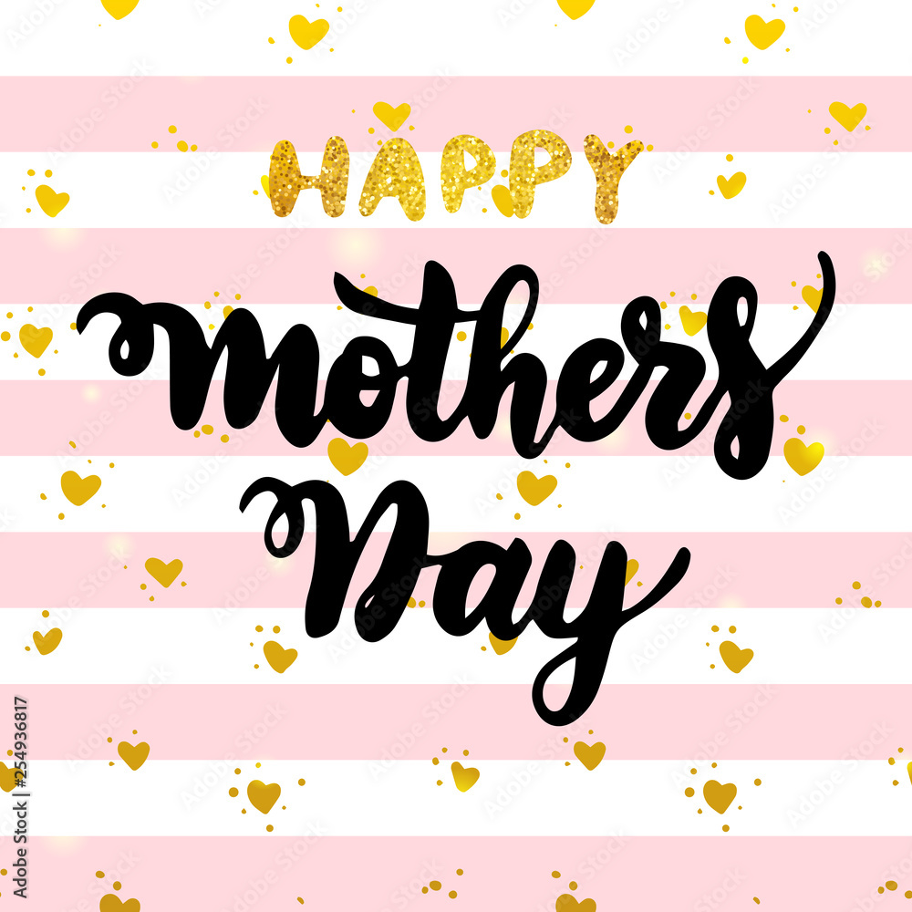 Happy Mothers Day Postcard Design