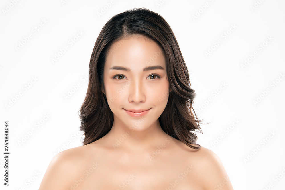 Beautiful Young asian Woman with Clean Fresh Skin Beautiful Young asian Woman with Clean Fresh Skin