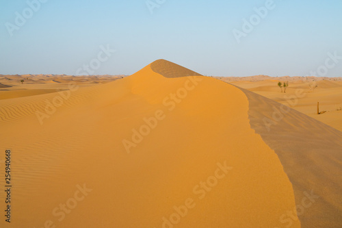 Schöne Düne in der Sahara