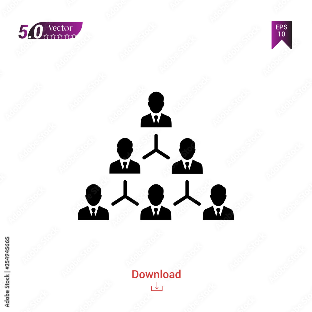 Outline hierarchical-structure icon isolated on white background. Best modern. Graphic design, mobile application, beauty icons 2019, user interface. Editable stroke. EPS10 format vector Outline hierarchical-structure icon isolated on white background. Best modern. Graphic design, mobile application, beauty icons 2019, user interface. Editable stroke. EPS10 format vector