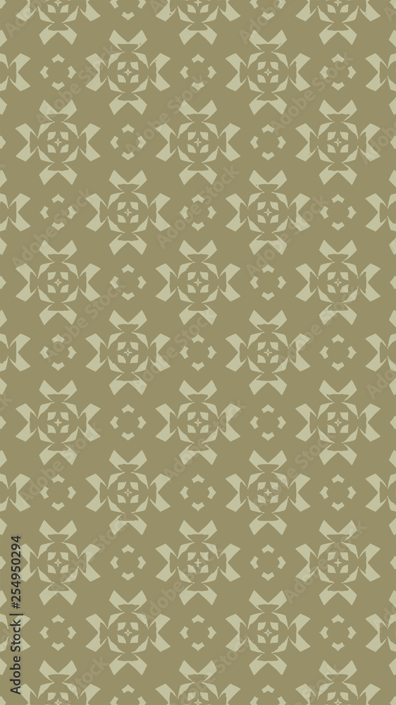 Ornate geometric pattern and two-tone abstract background Ornate geometric pattern and two-tone abstract background