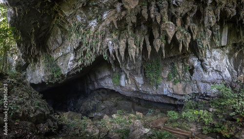 Entrance to Clearwater Cave, Mulu National Park, Borneo, Malaysia