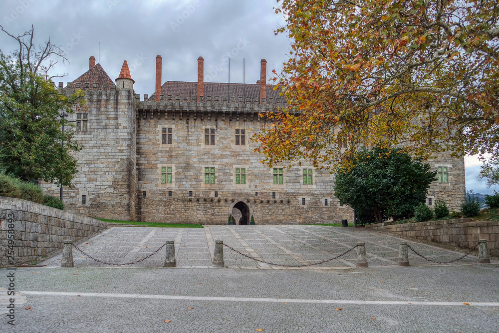 Palace of the Dukes of Braganza in Guimaraes, Portugal