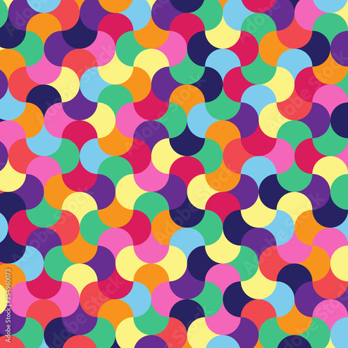 Abstract mosaic background. Colorful vector illustration.