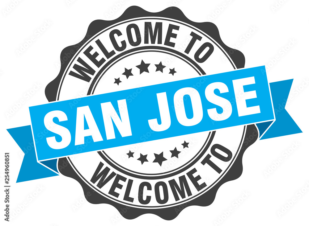 San Jose round ribbon seal San Jose round ribbon seal