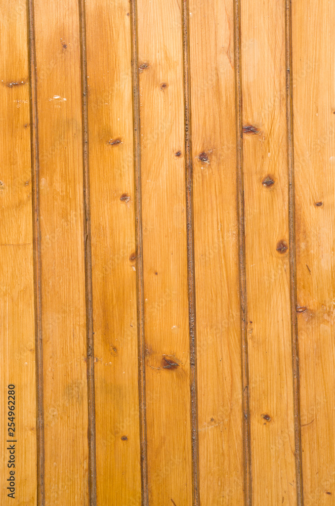 Old wooden lining on wall Old wooden lining on wall