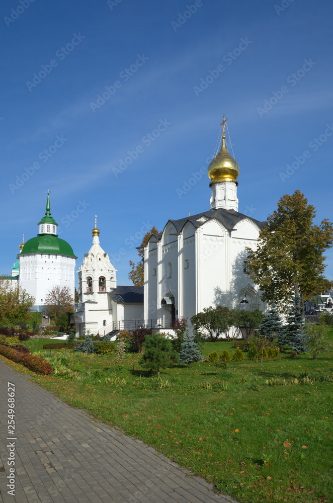 Pyatnitskoe compound of the Holy Trinity Sergius Lavra. Sergiev Posad, Moscow region, Russia