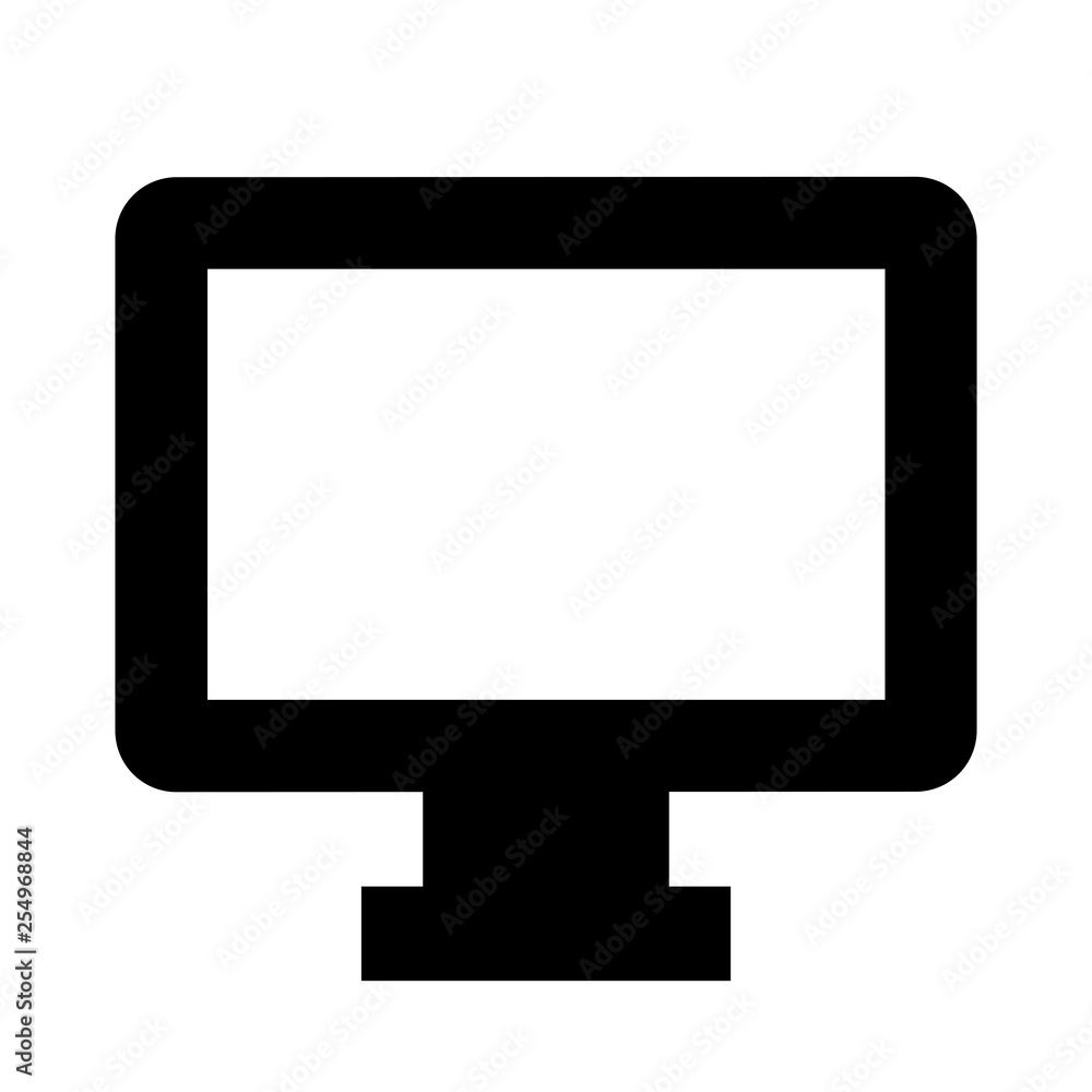Computer icon. Web sign Computer icon. Web sign