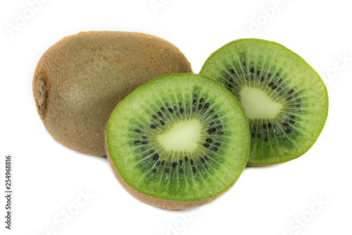 Kiwi isolated on white background