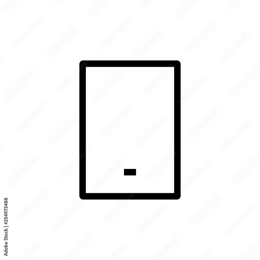 Mobile phone icon. Mobile phone icon.