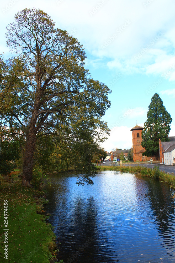 Fototapeta premium old castle on the lake