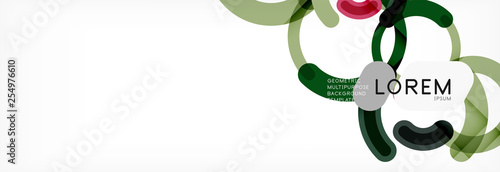 Circular lines design background