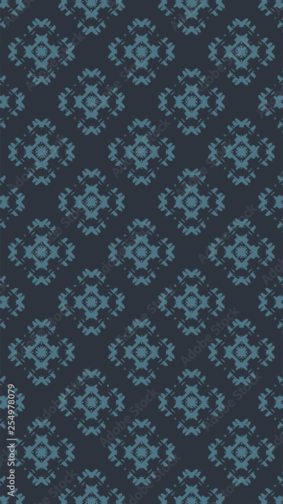 Ornate geometric pattern and two-tone abstract background Ornate geometric pattern and two-tone abstract background