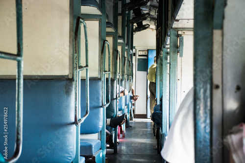 Mumbai Express Train Passage View