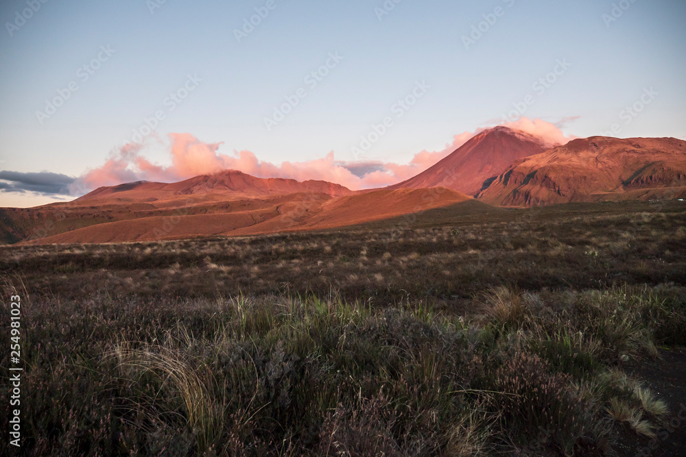 Volcano of Mount Tongariro on North Island, New Zealand 2 Volcano of Mount Tongariro on North Island, New Zealand 2