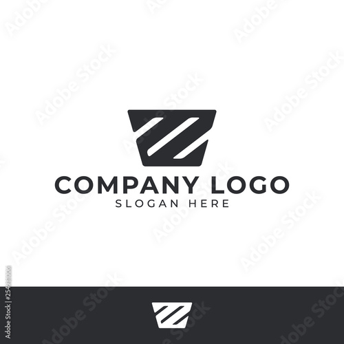 letter z logo design template