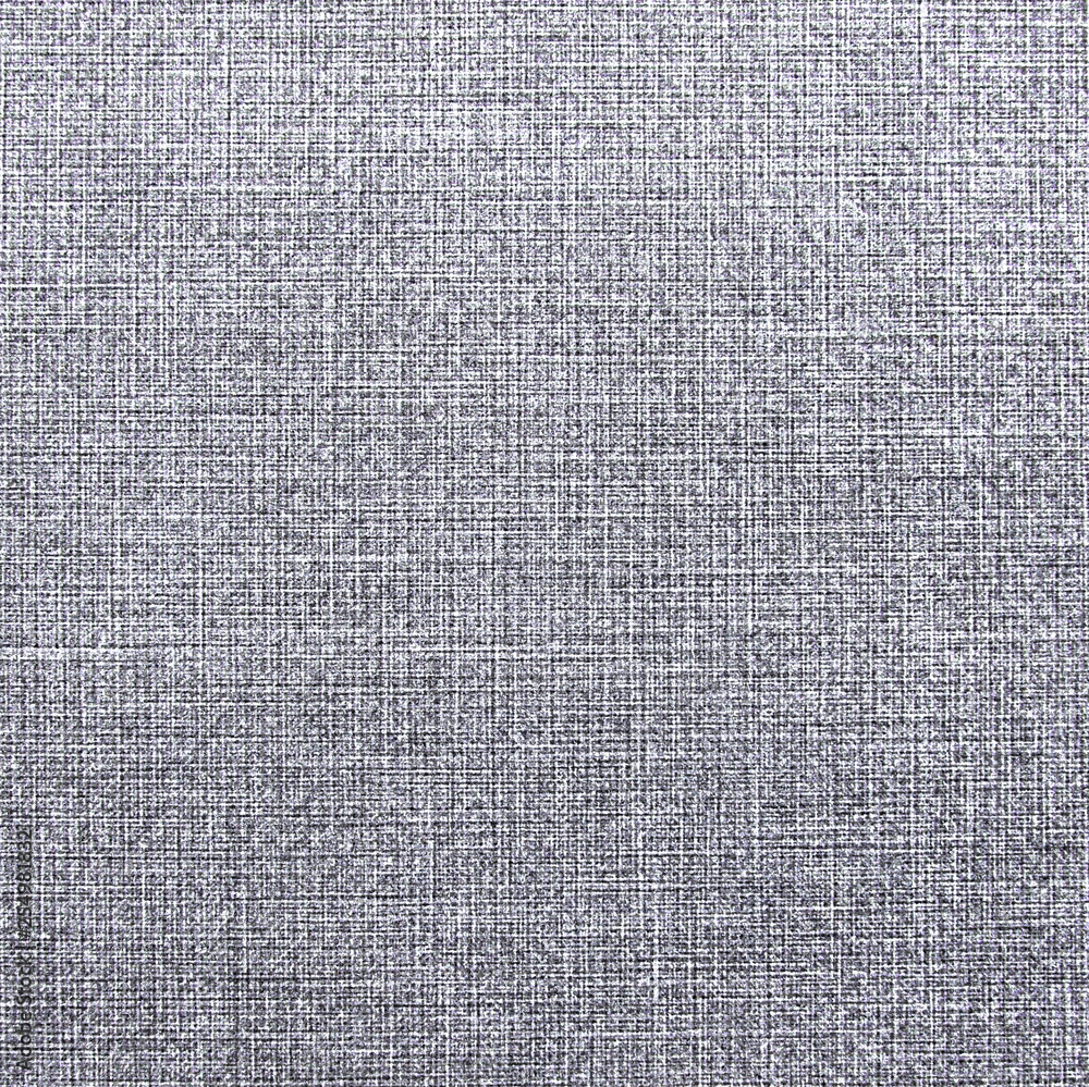 Textured gray natural fabric . Textured gray natural fabric .
