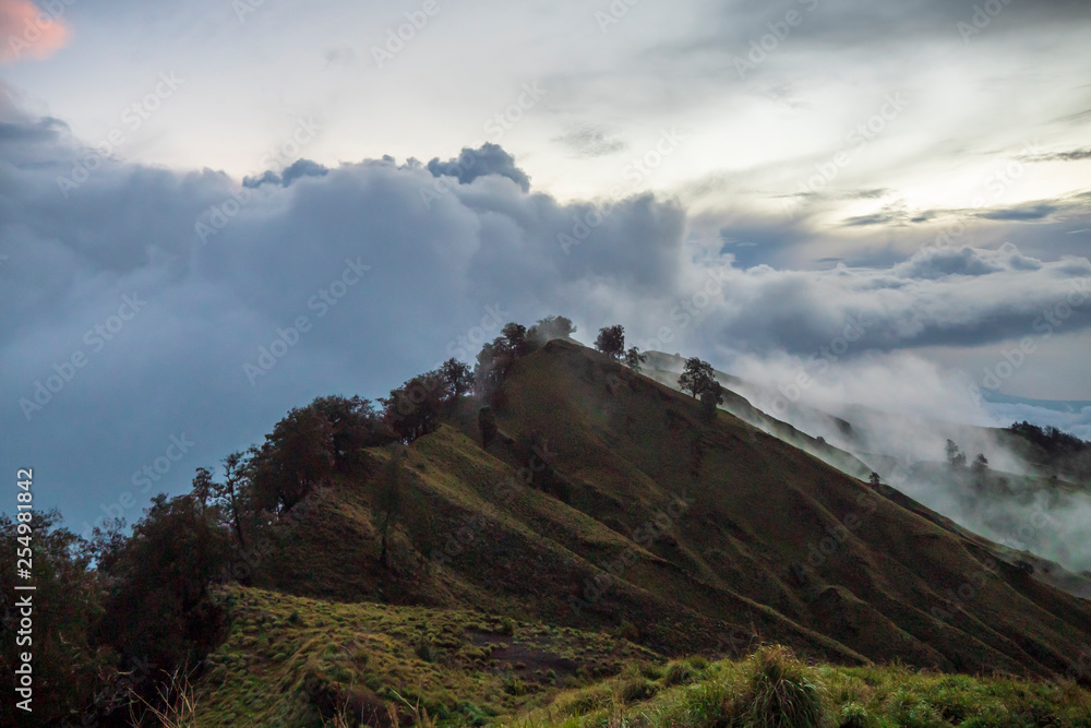 Mount Rinjani on Lombok Island, Indonesian Volcano 4
