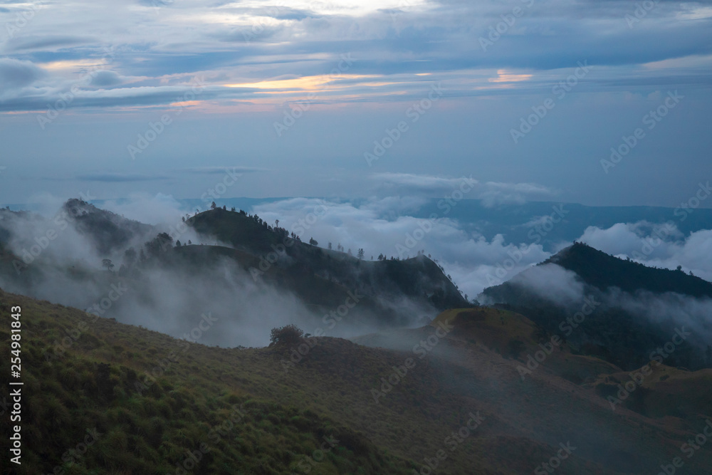 Mount Rinjani on Lombok Island, Indonesian Volcano 3