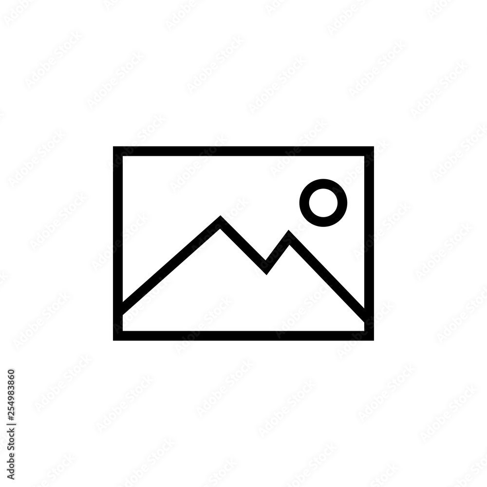 Photo icon. Image attachment sign Photo icon. Image attachment sign