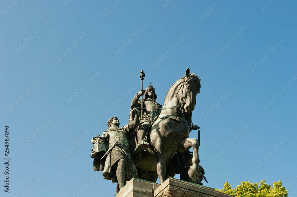 Kaiser-Ludwig-Denkmal, Kaiser-Ludwig-Platz, München, Bayern