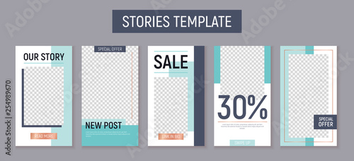 instagram stories template
