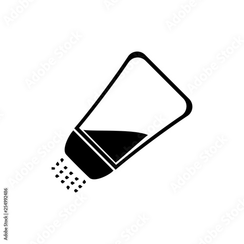 Salt icon. Kitchen sign