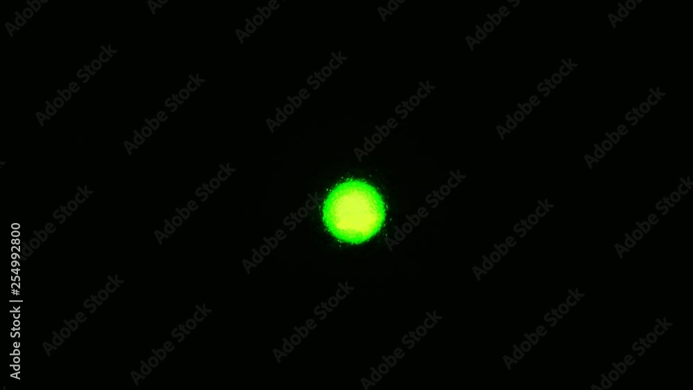 Green glowing ball on a black background. 1920X1080 Full Hd. Green glowing ball on a black background. 1920X1080 Full Hd.
