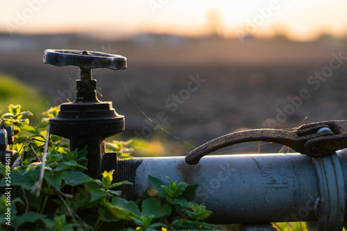 Billede på lærred Wasserventil