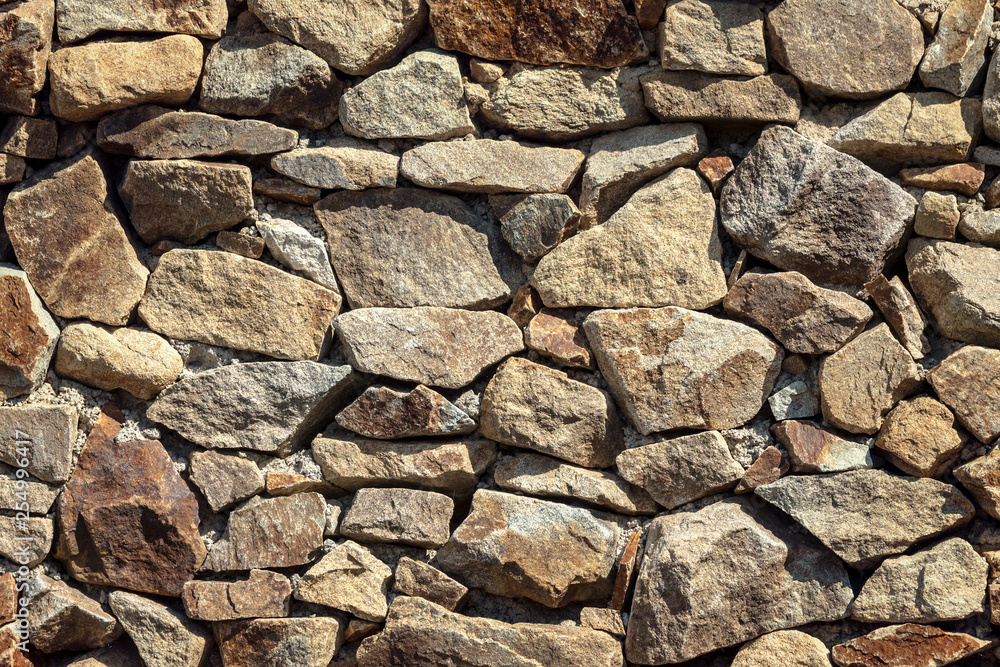 Old Stone Wall Background. Stones Backdrop.