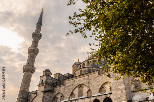 The Blue Mosque Istanbul, Turkey. Sultanahmet Camii.